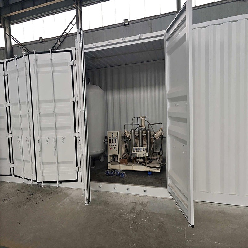 Pequeno xerador de N2 líquido crioxénico